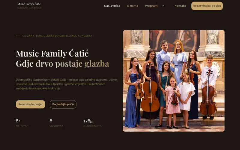 Music Family Ćatić naslovnica